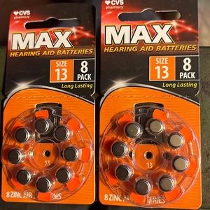BOGO SALE CVS MAX HEARING AID BATTERIES
